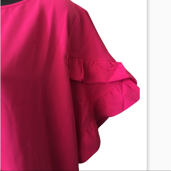 NWT Hot Pink Summer Dress. Size XL - Picture 3 of 6